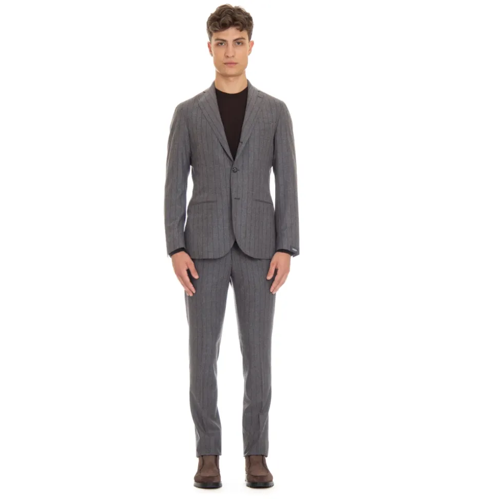 Grå Kjole Dress Monopetto