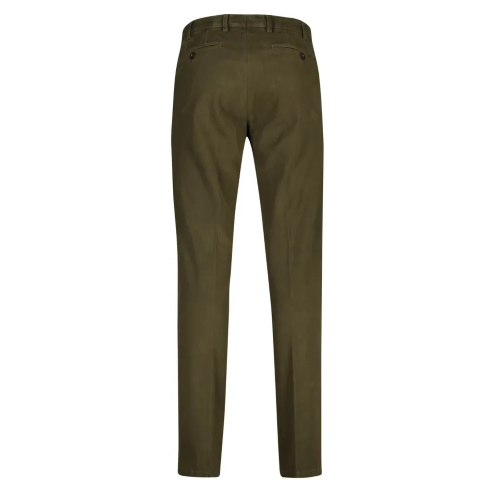 Grønn Bomull Chino Bukser