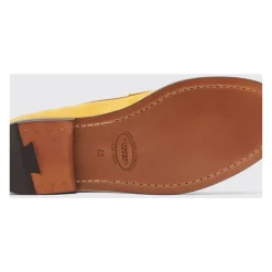 Gule Nubuck Penny Loafers
