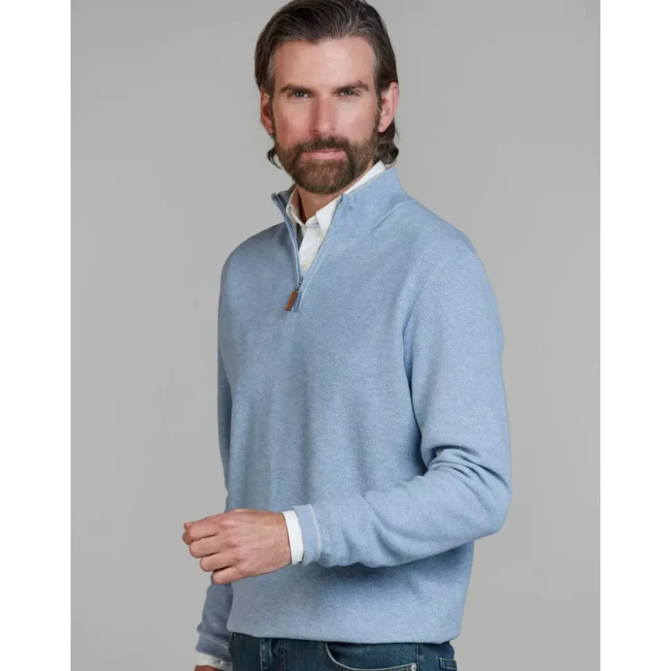 Half-Zip Struktur Genser