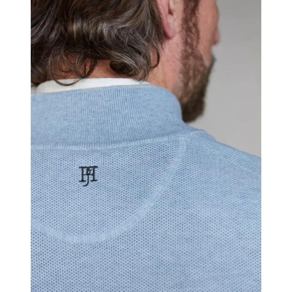 Half-Zip Struktur Genser