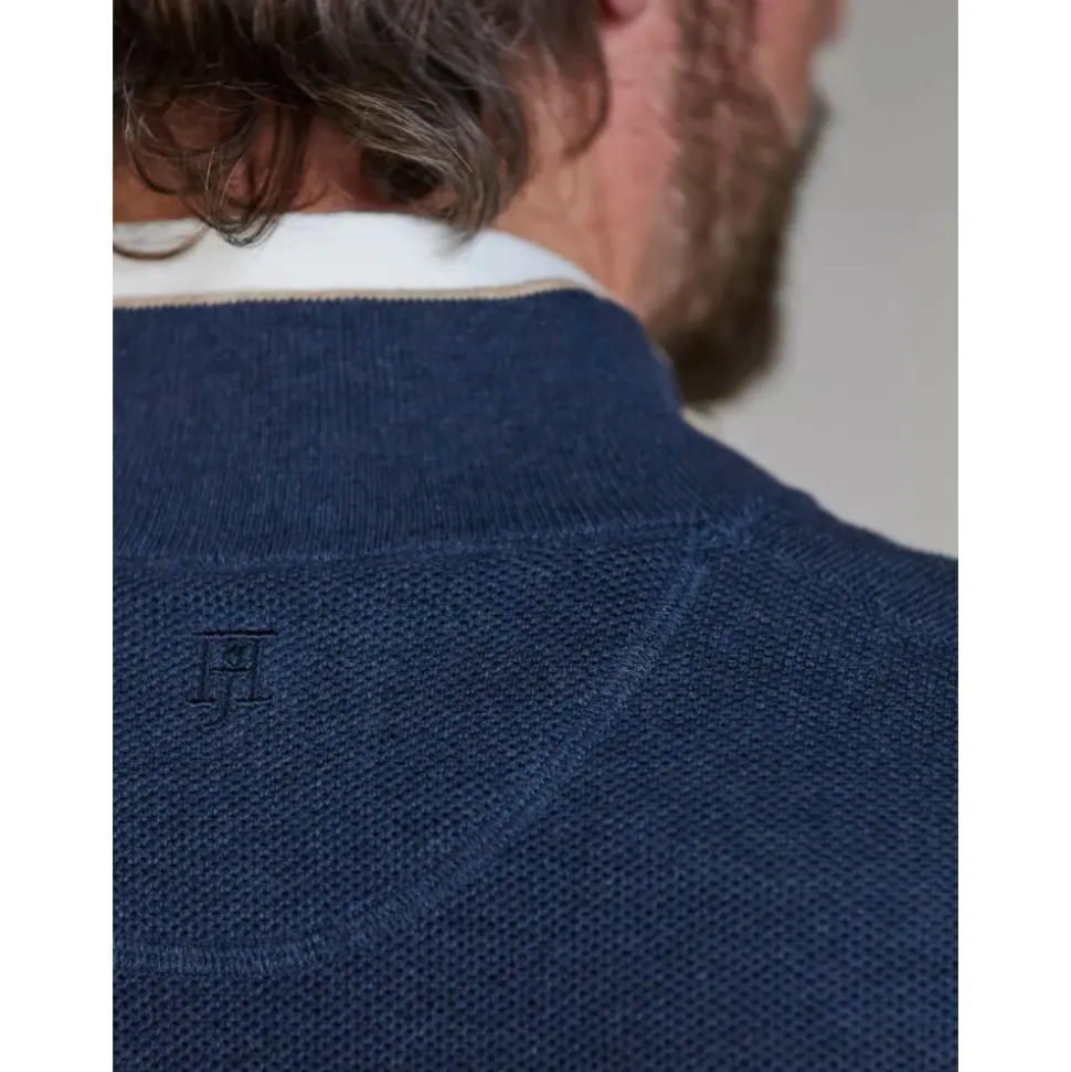 Half-Zip Struktur Genser