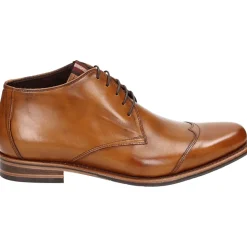 Herre Business Mid Cognac Sko