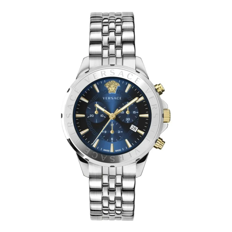 Herre Chronograph Signature Klokke Blå
