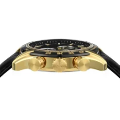 Herre Kronograf V-Ray Chrono Gull Svart VE2I00921