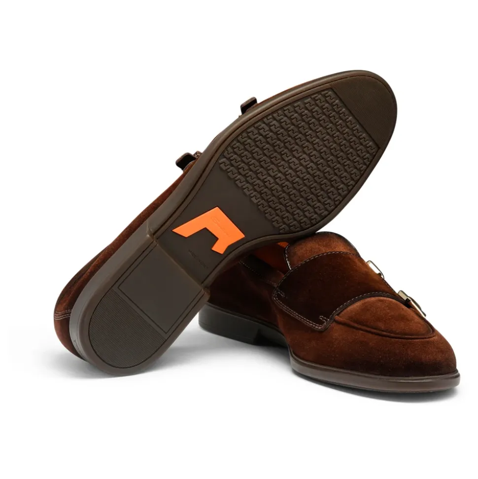 Herres dobbel spenne loafer