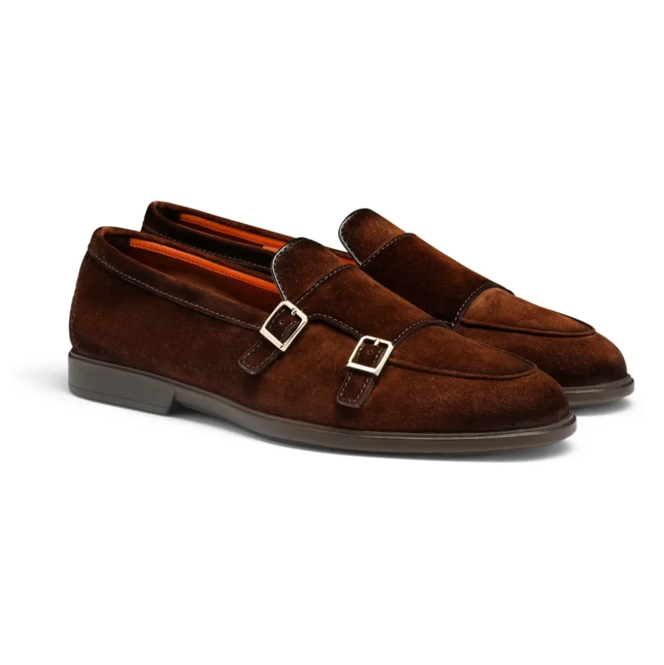Herres dobbel spenne loafer