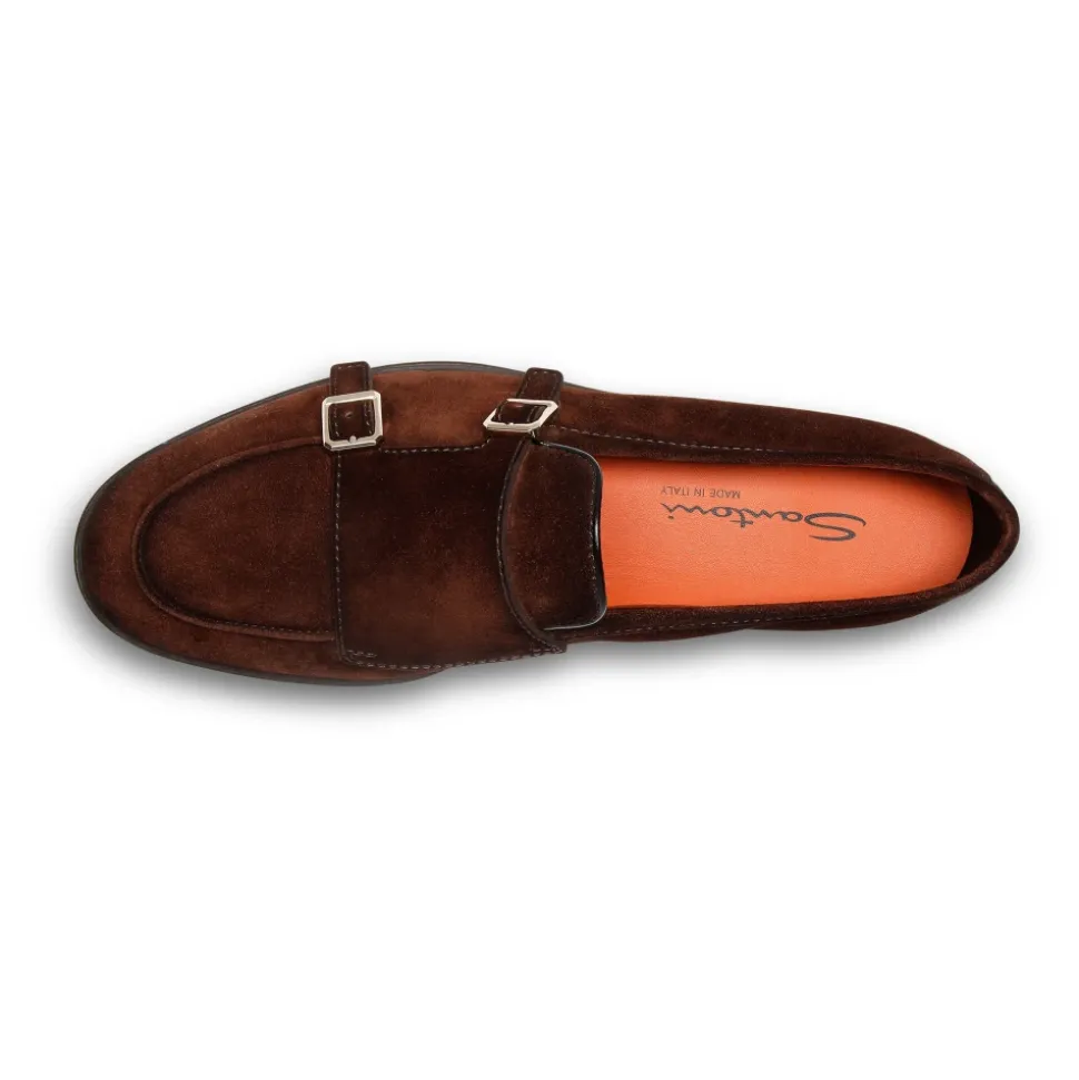Herres dobbel spenne loafer