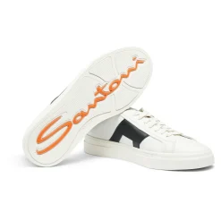 Herre skinn dobbel spenne sneaker