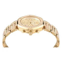 Hexagon Chrono Gullklokke