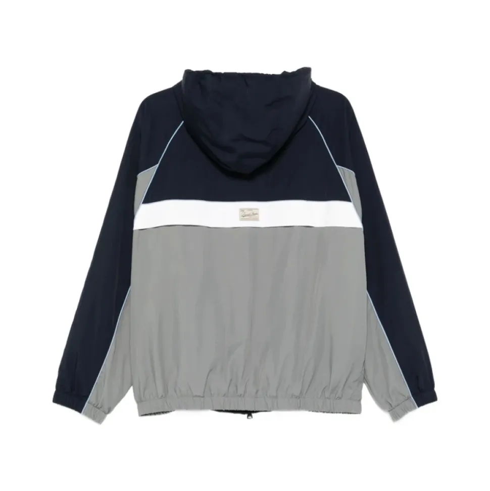 Hooded Colourblock Windbreaker