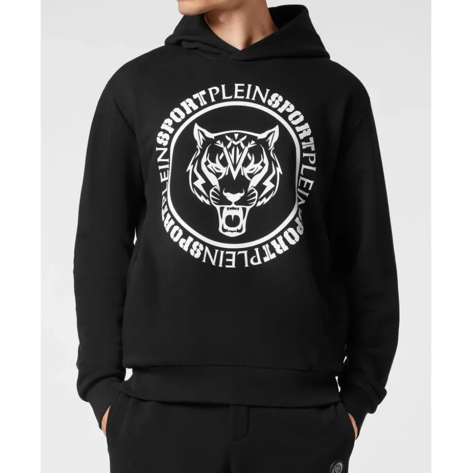 Hooded Sweatshirt Carbon Tiger