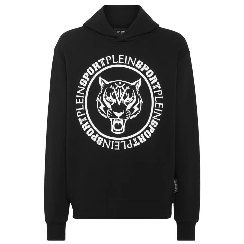 Hooded Sweatshirt Carbon Tiger