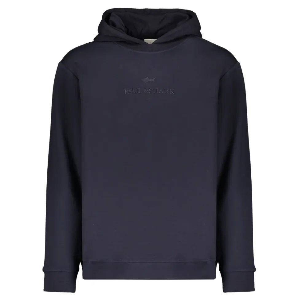 Hoodie med logo