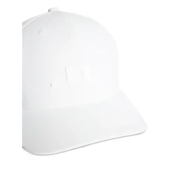 Hvit Flexfit Heath Cap med Logo