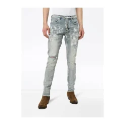 Hvitmalt Slim Fit Jeans