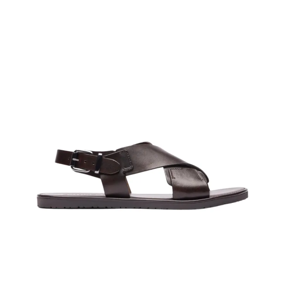 Italienske skinn sandaler
