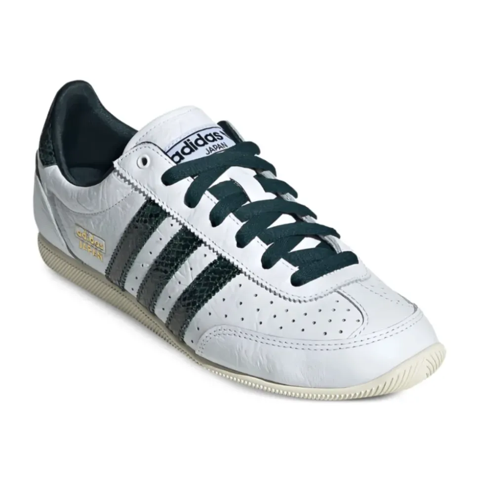 Japan Sneakers Hvit Grønn Gull
