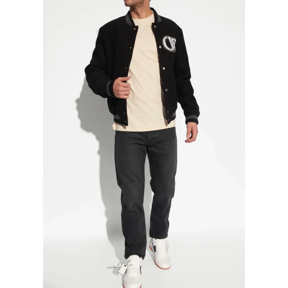 Jeans med logo