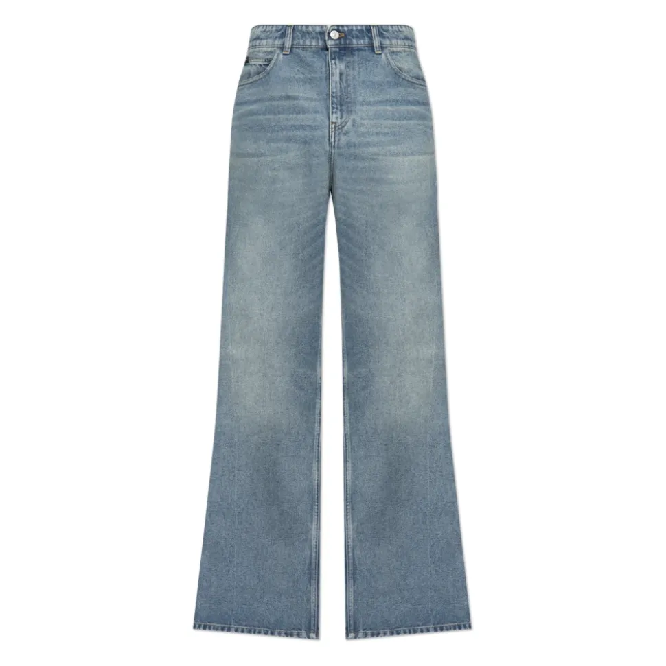 Jeans med logo
