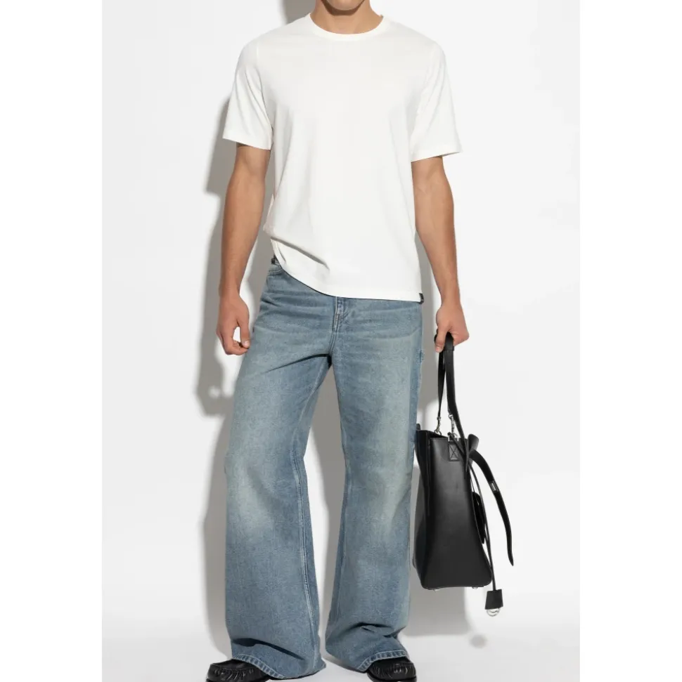 Jeans med logo