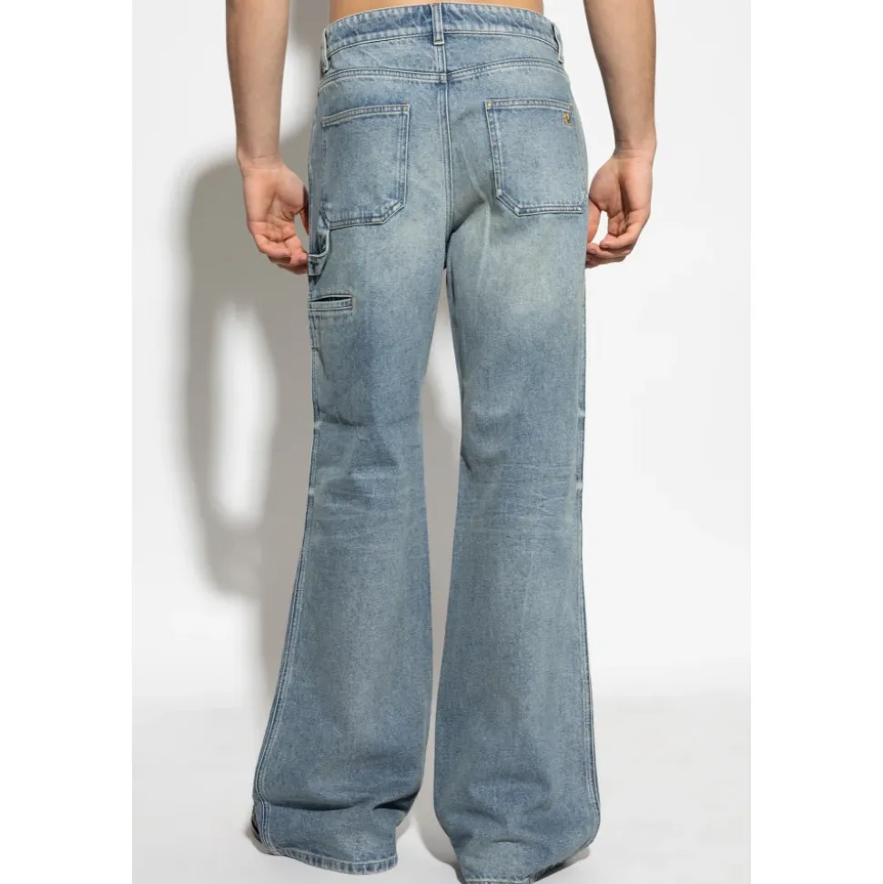 Jeans med logo