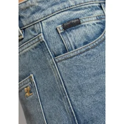 Jeans med logo
