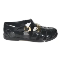 Jelly Logo Lettering Sandals