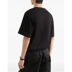 Jersey T-skjorte med merke