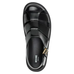 Justerbar Stropp Sporty Sandaler Enkelt Mønster