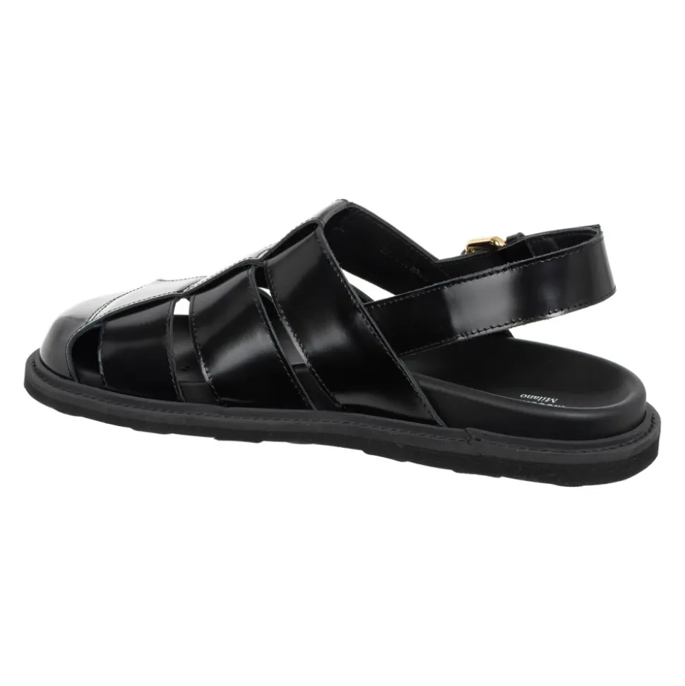 Justerbar Stropp Sporty Sandaler Enkelt Mønster