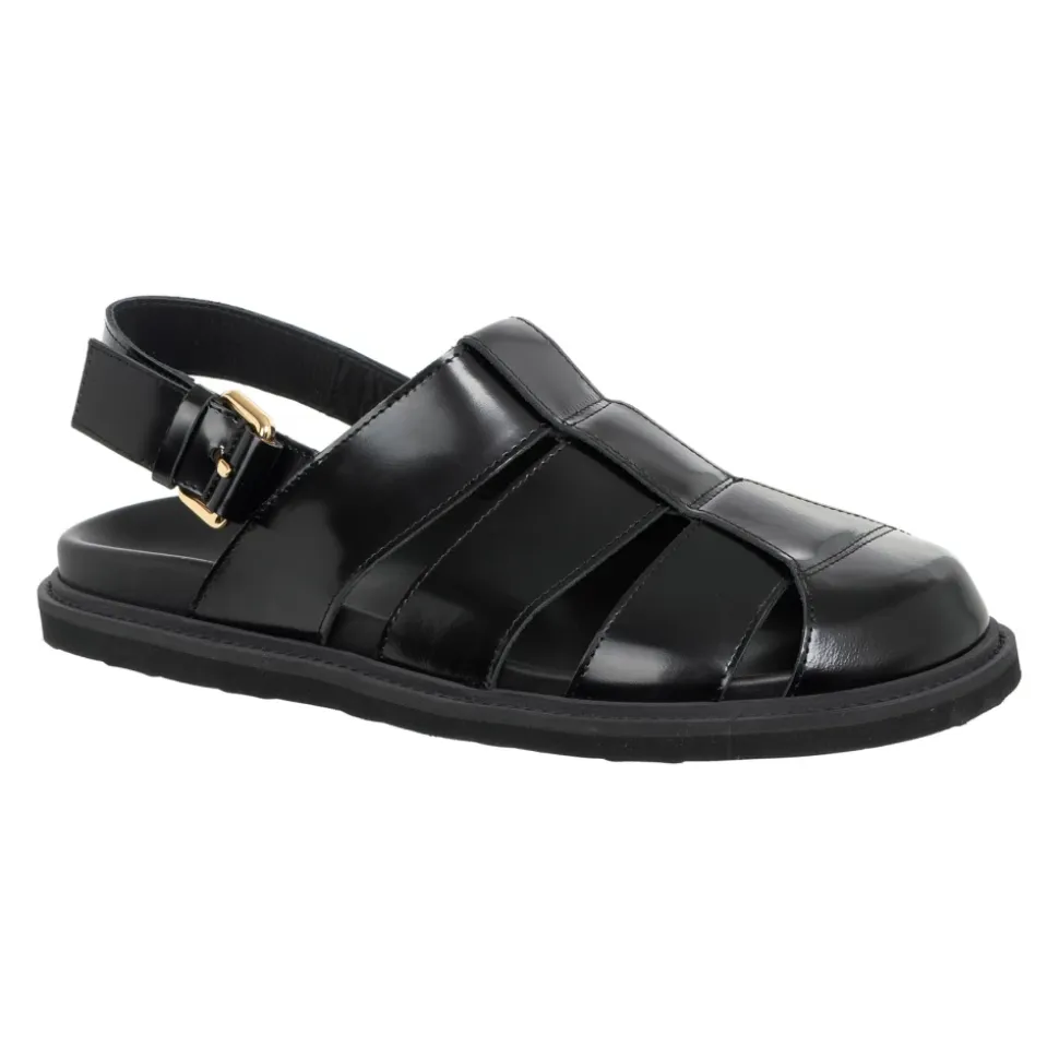 Justerbar Stropp Sporty Sandaler Enkelt Mønster
