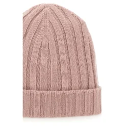 Kasjmir Ribbet Rosa Lue