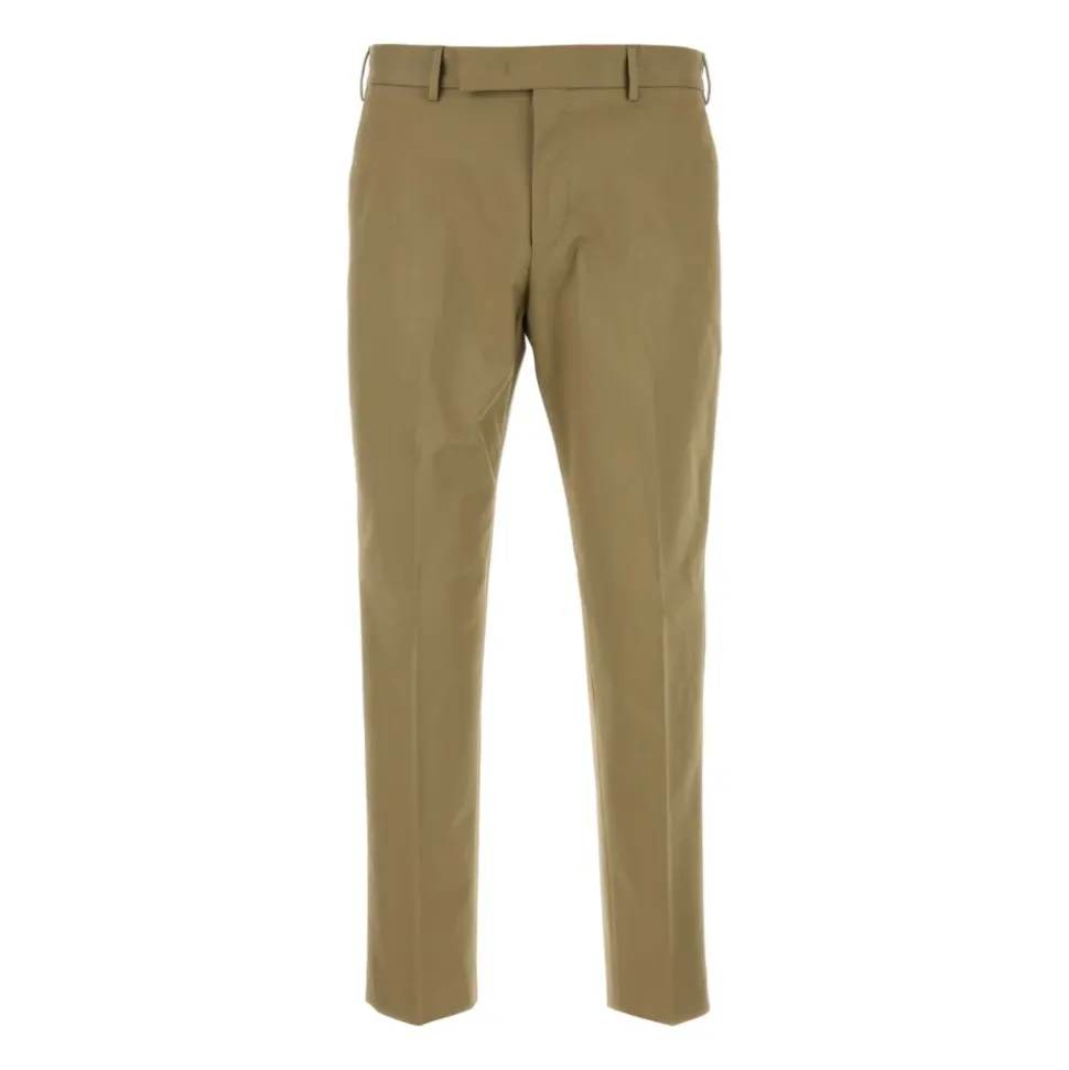 Khaki Stretch Ullbukse