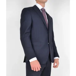 Klassisk Blå Ull Dress