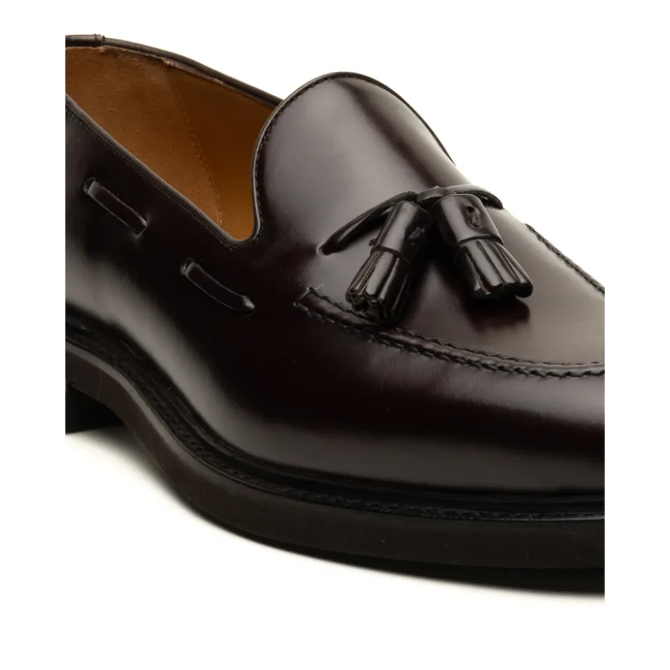 Klassiske mørkebrune loafers
