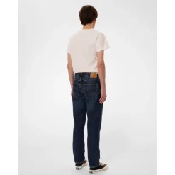 Klassiske Regular Fit Mørkeblå Jeans