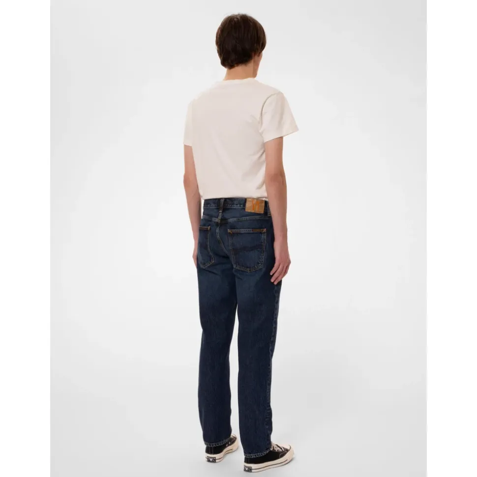 Klassiske Regular Fit Mørkeblå Jeans