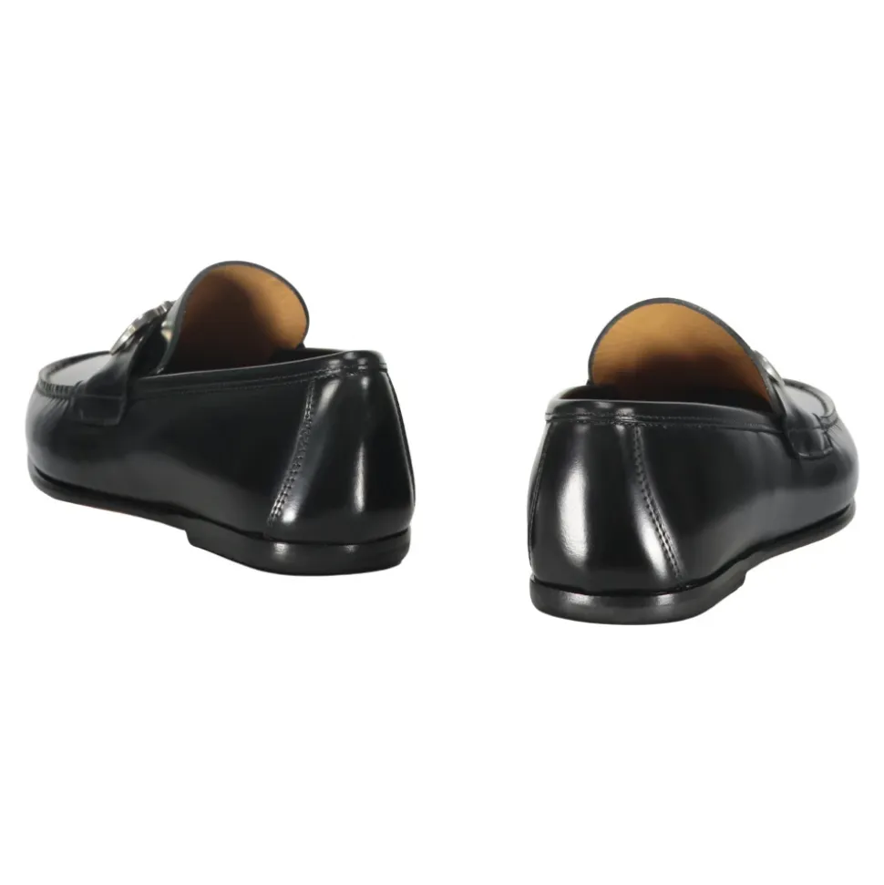 Klassiske skinnloafers med Horsebit-detalj