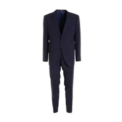 Klassisk Marineblå Ull Dress