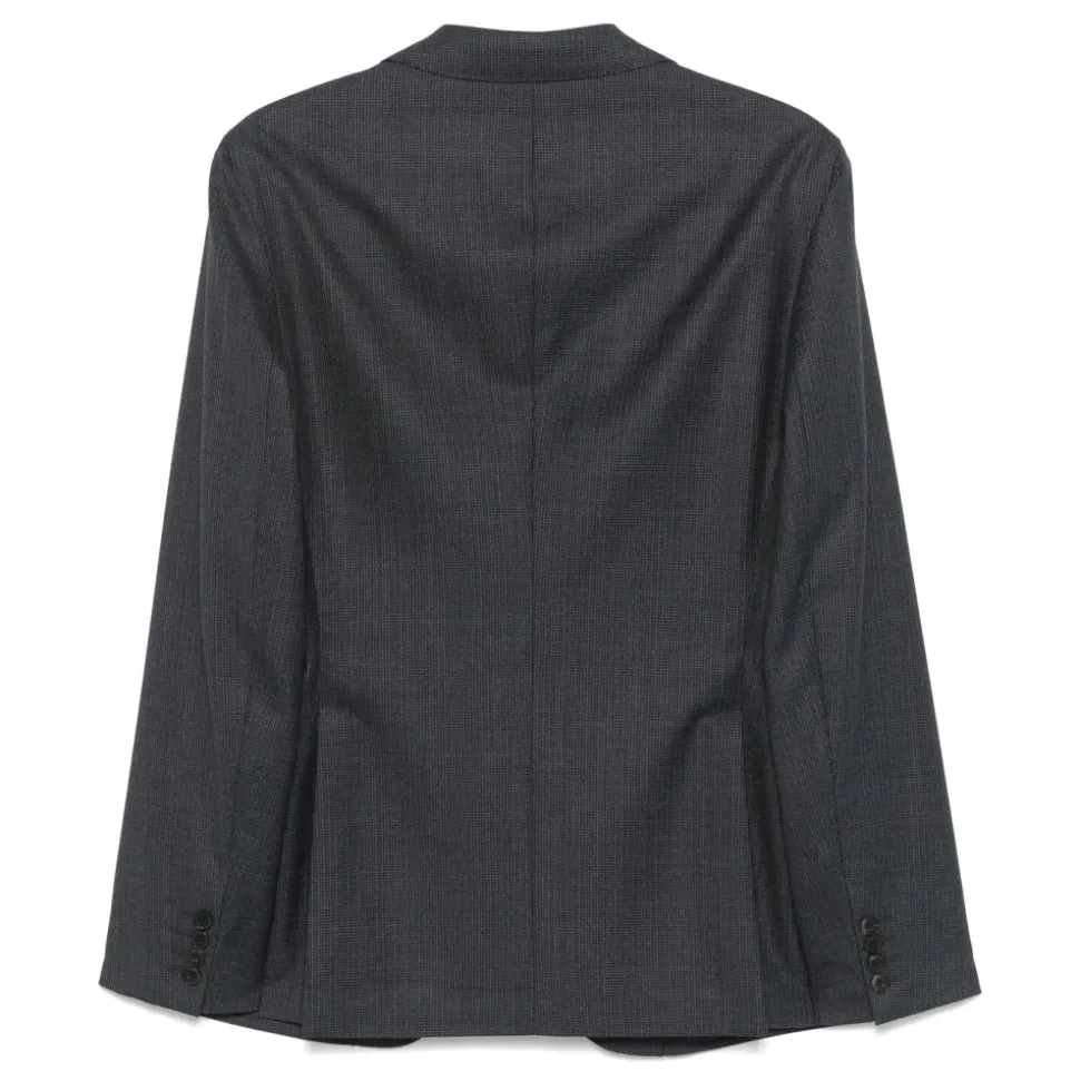 Klassisk ull dress med 2 knapper