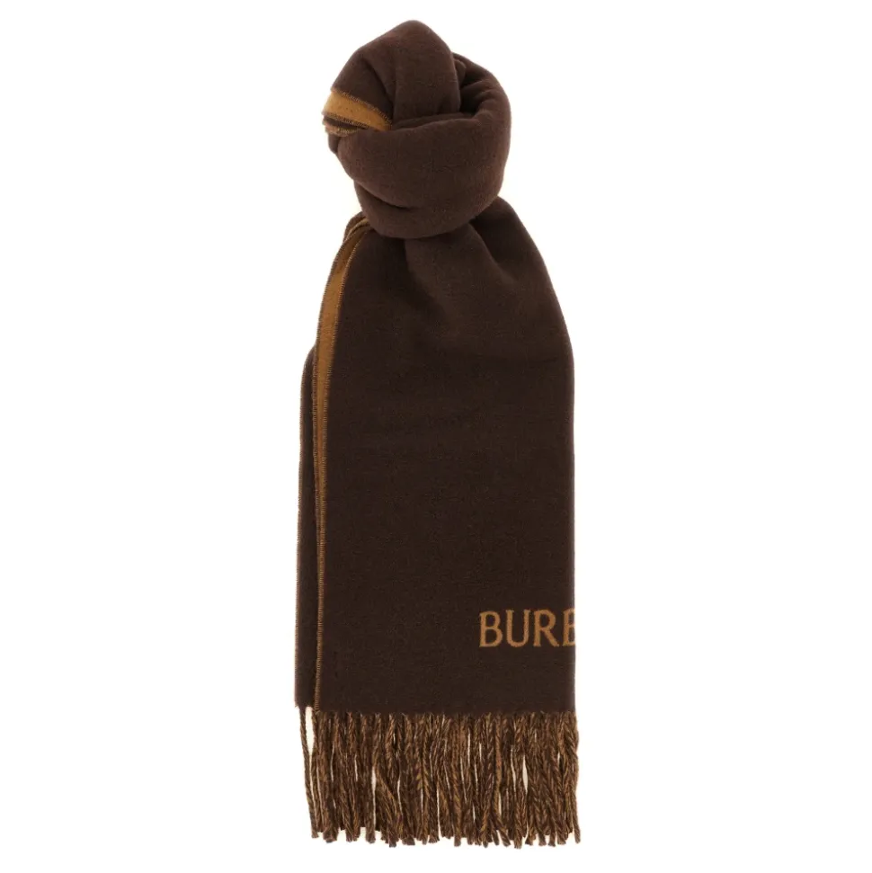 Knight Reversible Brushed Cashmere Scarf