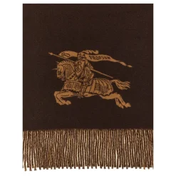 Knight Reversible Brushed Cashmere Scarf