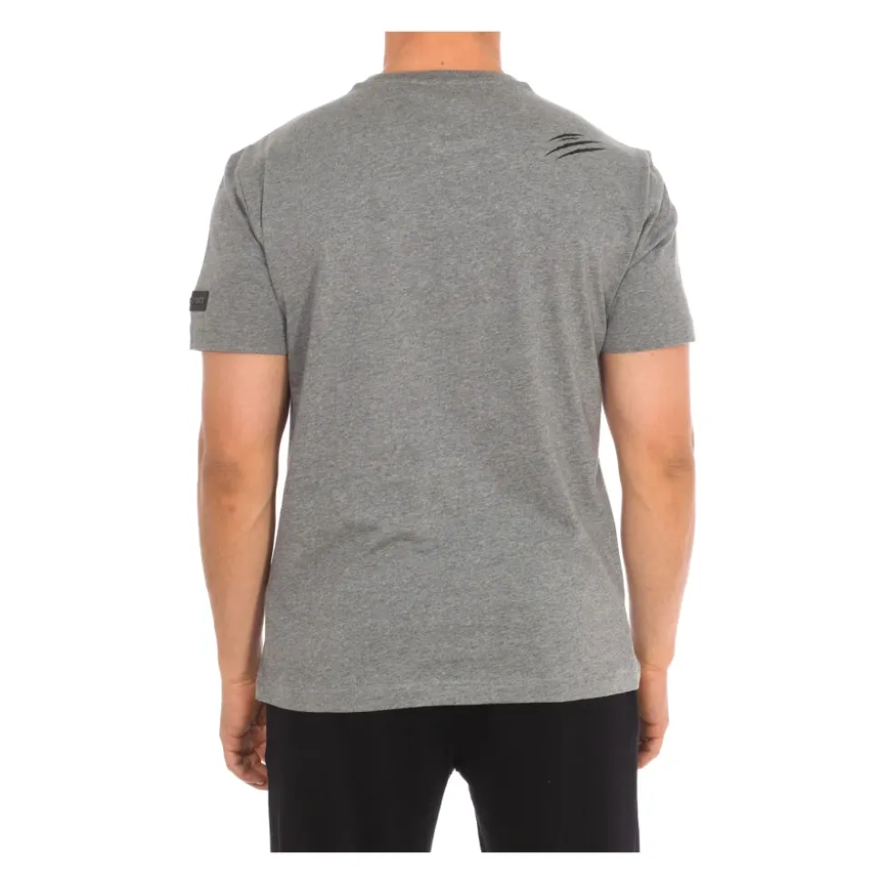 Kortermet T-skjorte med Claw Print