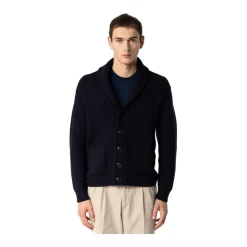 Lana Cardigan i Mørkeblå