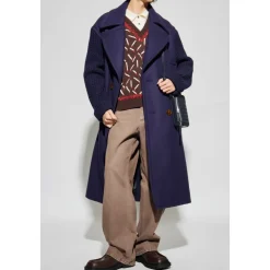 Lang Peacoat i Ull