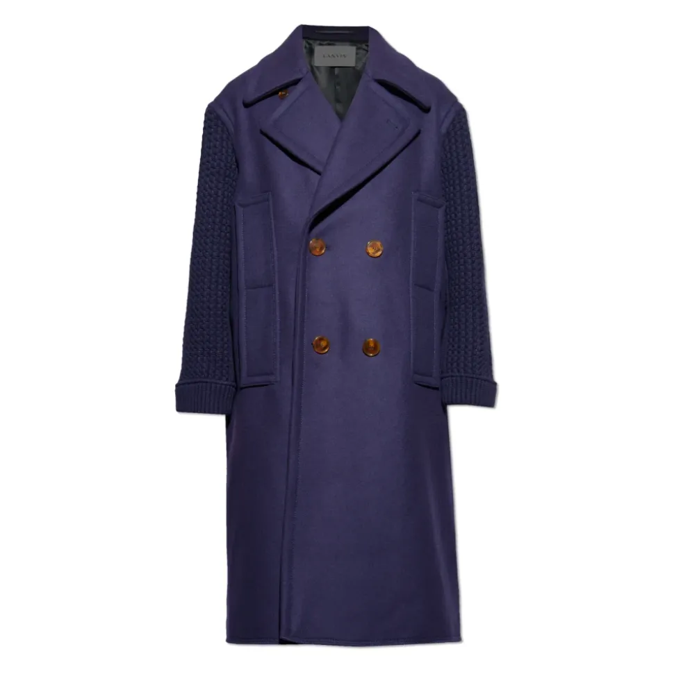 Lang Peacoat i Ull