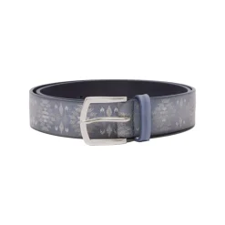 Laser-cut Leather Belt