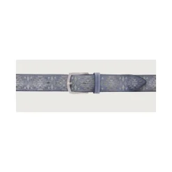 Laser-cut Leather Belt