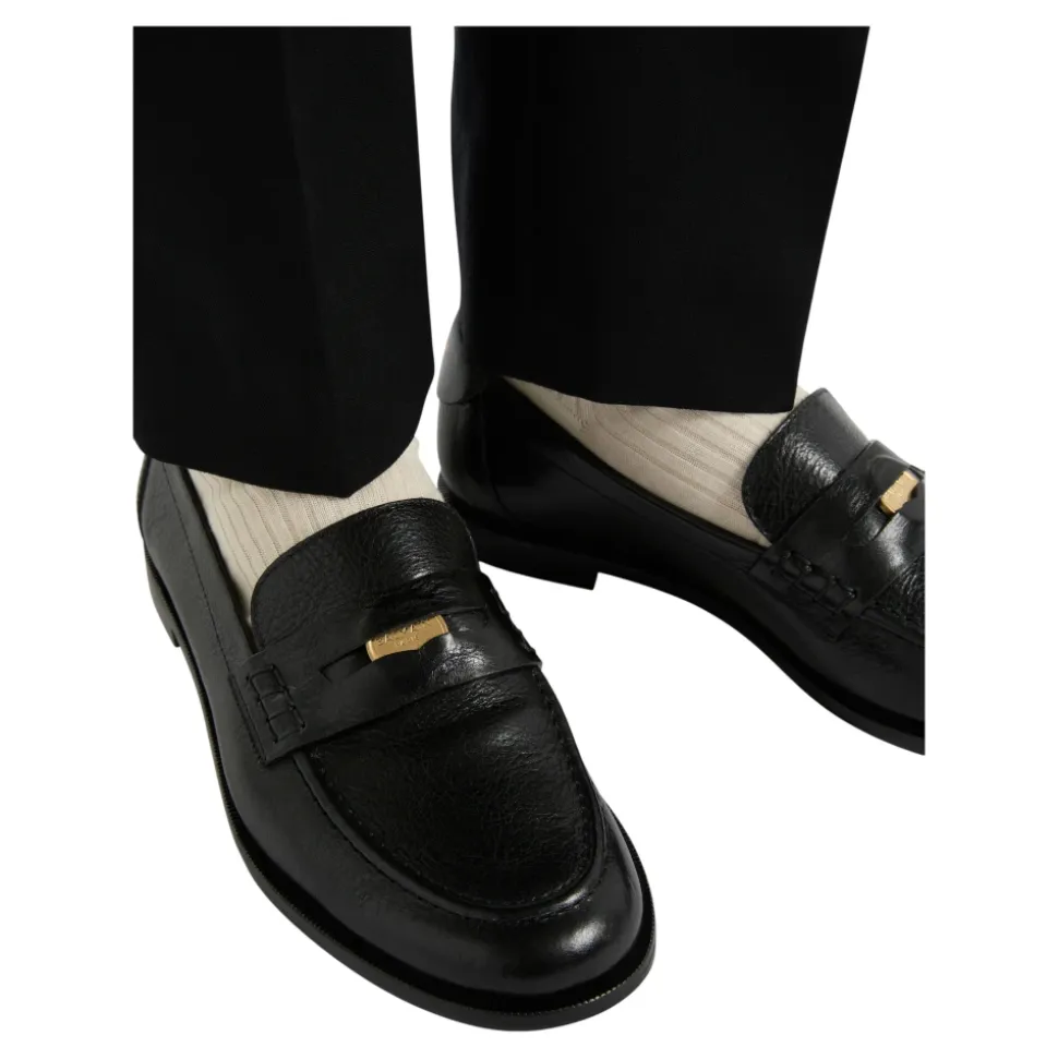 Leather Loafers